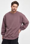 Oversize Sweatshirt Gül Kurusu