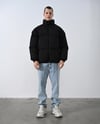 Reglan Kol  Şişme Mont Siyah