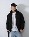 Reglan Kol  Şişme Mont Siyah
