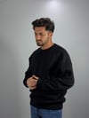 Siyah Oversize Sweat