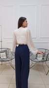 Balon Kol Detaylı Crop Top