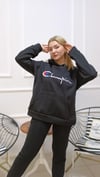 İçi Şardonlu Kapşonlu Sweatshirt