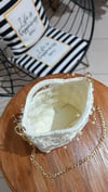 İnci Süsleme Detaylı Handmade Çanta