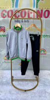 Erkek Çocuk Lacoste Gri Kompact Fermuarlı Takım
