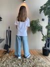 KIZ ÇOCUK 4-9 YAŞ YILDIZ DETAYLI TSHİRT