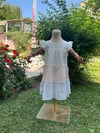 KIZ ÇOCUK RENKLİ KRİNKIL ELBİSE