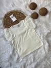 Kolları Güpürlü Kız Çocuk Tshirt