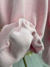 Pembe Kız Çocuk Triko Kol Bol Pantolon Takım