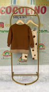 Smile Happy Sweat Kumaş Fitilli Taytlı Kız Çocuk Takım