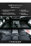 AUDI A3 HB / SD TFSI e 2021+ Uyumlu Araca Özel 4.5D Havuzlu Oto Paspas - AUDI A3