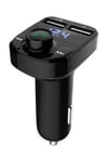Bluetooth Araç Kiti Usb 3.1 Car X8 Fm Transmitter Çakmaklık Girişli
