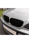Bmw 3 Serisi E46 2002-2004 Uyumlu Çift Çizgi M Panjur ( Böbrek )