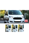 Courier 2018-2021 Uyumlu Piano Black Batman Yarasa Ayna Kapağı