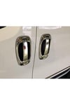 Fiat Doblo 2010-2021 Krom Kapı Kolu 4 Kapı Paslanmaz Çelik