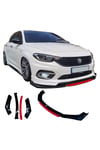 Fiat Egea Uyumlu Ön Lip 4 Parça Tampon Eki Fiat Egea Karlık Model Lip
