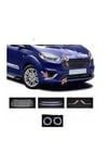 Ford Courier Krom Ön Panjur + Sinyal Çerçeve Seti 11 Parça 2018 2019 2020