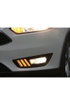 Ford Focus 2015-2016 Drl Ledli Sis Kapağı Dizayn B
