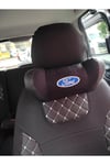 FORD LOGOLU LÜX OTO BOYUN YASTIĞI (2 ADET) SİYAH