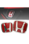 Honda Civic Fb7 Ön Panjur Logosu Arması Kırmızı Logo 2012 - 2015