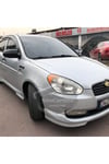 Hyundai Accent Era 2006-2012 Batman Yarasa Ayna Kapağı Piano Black Abs Plastik