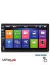 Ks-g755 7'' Oto Double Teyp Bluetooth-usb Geri Görüş Kamerası Mirror Link Uyumlu
