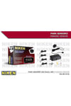 Nıken 0160010202 Park Sensörü Led Ekran Ses Ikazlı Gri