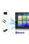 Oto Double Teyp 7 Inch Double Din Mp5 Monitor Geri Görüş Kamera Hediyeli