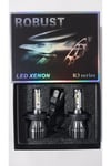 ROBUST H4 LED XENON R1 SERİ MİNİ SLİM KISA GÖVDE