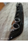 Seat Leon Difüzör Mk3 - 3,5 Üniversal Plastik Piano Black 4çıkış