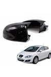 Seat Leon Mk2 2009-2012 Arası Yarasa Ayna Kapağı Piano Black