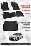Toyota Corolla Sedan 4.5d Premium Havuzlu Paspas Ve Liner 3d Bagaj Havuzu Seti