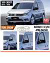 Volkswagen Caddy Mk3 (2015-2020) Uyumlu Batman Yarasa Ayna Kapağı