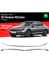Vw Passat B8.5 Krom Ön Tampon Alt Çıtası 3 Parça 2019 Ve Üzeri