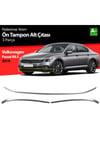 Vw Passat B8.5 Krom Ön Tampon Alt Çıtası 3 Parça 2019 Ve Üzeri