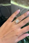 Baget Gold Kare Kesim Yüzük