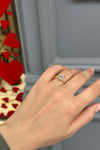 Emerald Kesim Tektaş Yüzük