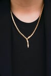 Taşlı Yılan Model Kolye