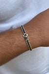 Unisex Black Bileklik