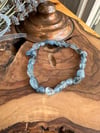 Aquamarine Kırık Taş Bileklik