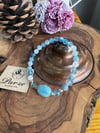 Aquamarine ve Larimar Doğal Taş Bileklik