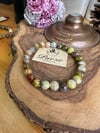 Avustralya Agate Opal Doğal Taş Bileklik 7 mm
