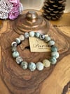 Larimar Doğal Taş Bileklik 10 mm