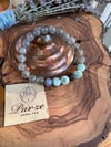 Larimar ve Labradorit Doğal Taş Bileklik