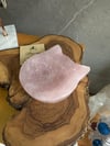 Pembe Kuvars Doğal Taş Kase