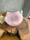 Pembe Kuvars Doğal Taş Kase