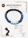 Zodyak Kova Burcu Doğaltaş Bileklik 6 mm 