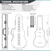 SAVIOR FIDDLE MASTER Tekli Tüfek Çantası (Mat Siyah) SAVIOR | Politak Store