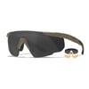 WILEY X SABER Advanced Balistik Gözlük (3 Lens) (Kahverengi) WILEY X | Politak Store