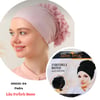 00029 Lüx Fırfırlı Bone Topuzlu