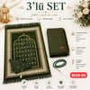 3 lü Set Seccade Eşarp Tesbih